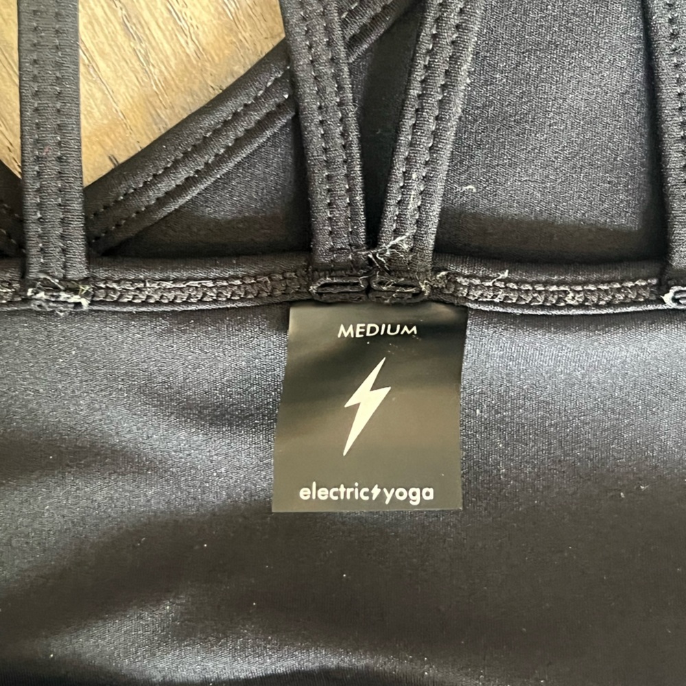Electric Yoga Black Love Sports Bra - Picture 7 of 8